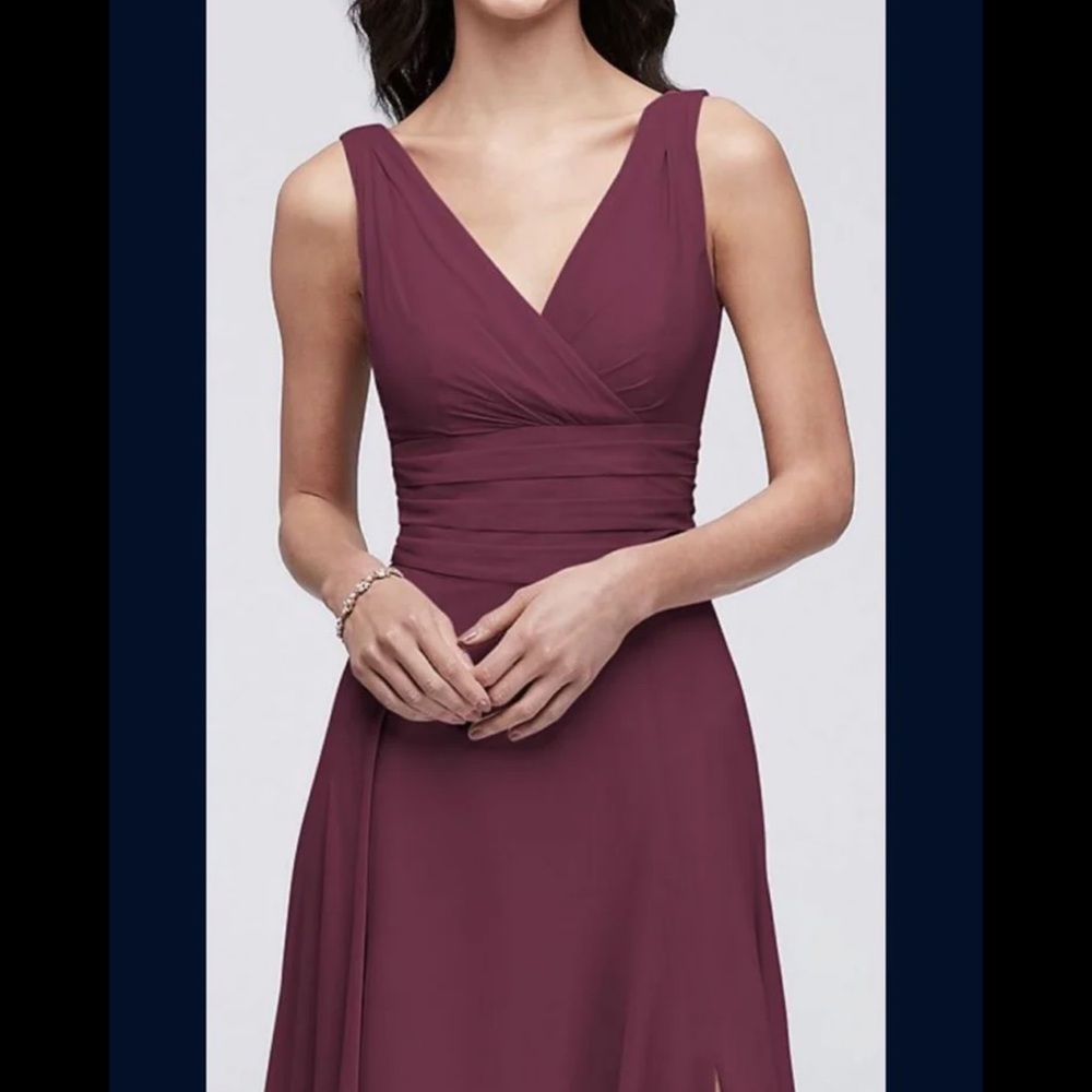 David’s bridal bridesmaids dress